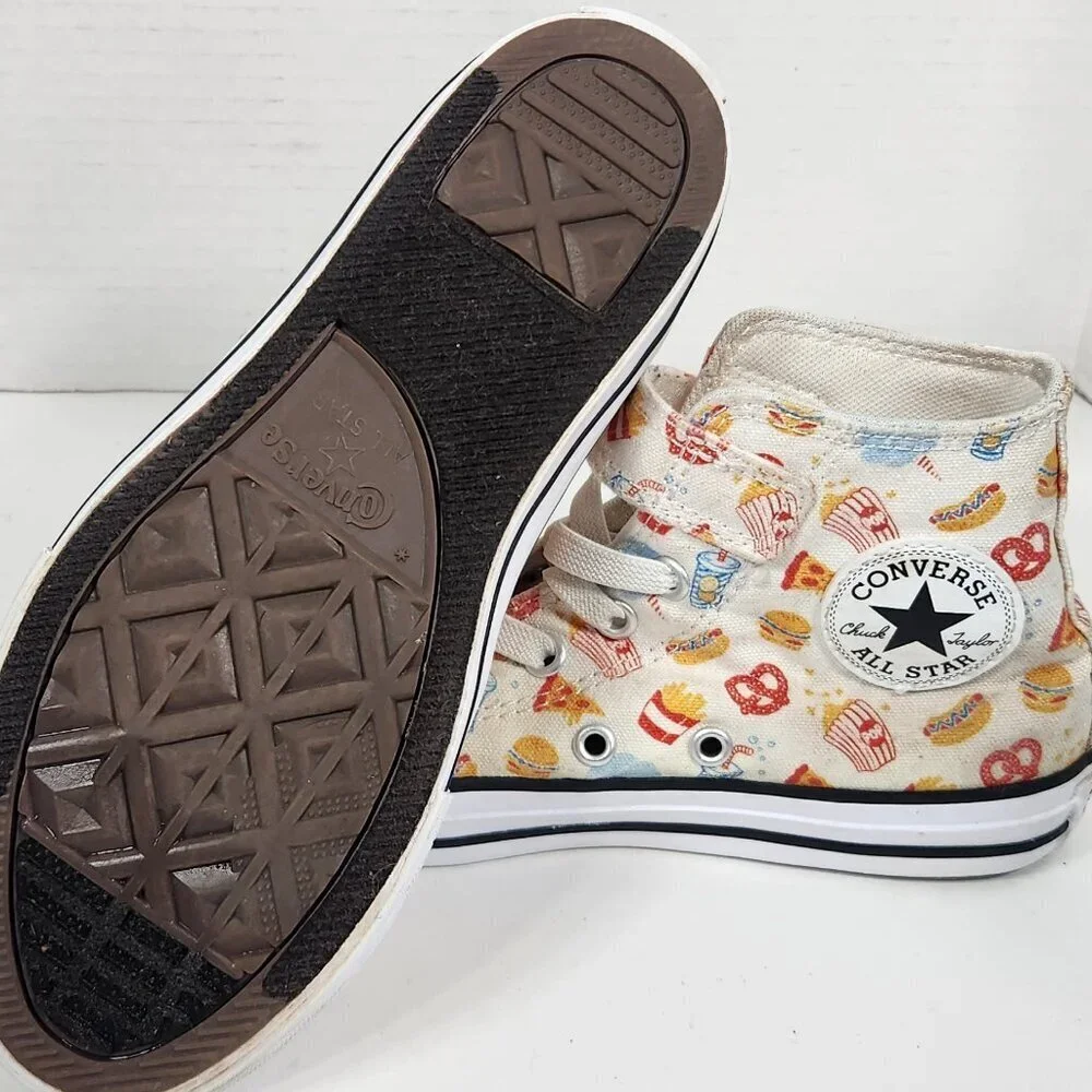 Converse Chuck Taylor All Star Hi-Top Snack Foods Size 1 Kids